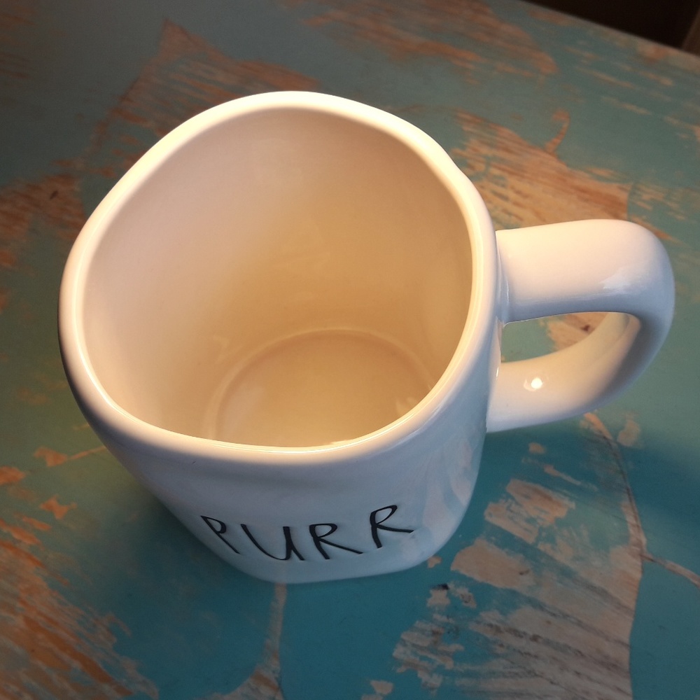 Rae Dunn Mug PURR Coffee Cup Gift NEW Nwt - Picture 4 of 6